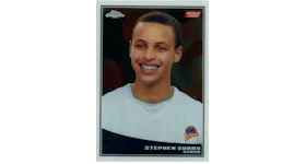 Stephen Curry 2009 Topps Chrome Rookie /999 #101 (Ungraded)