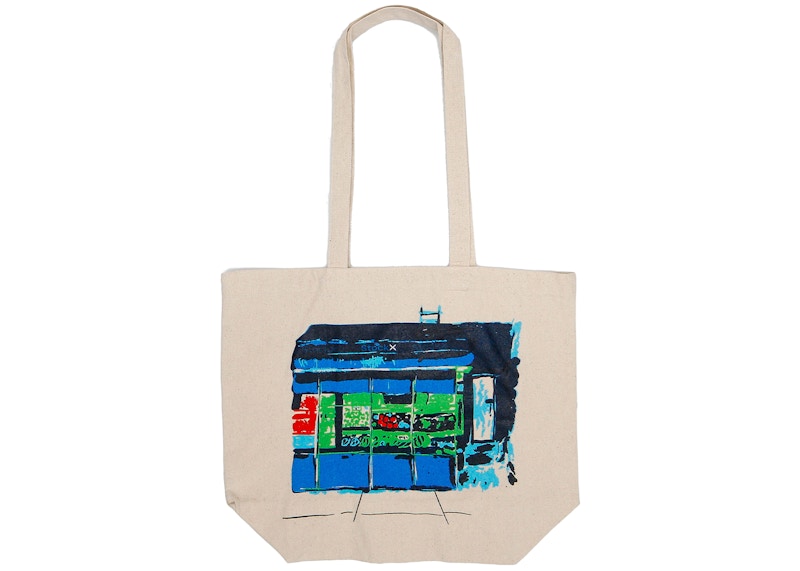 StockX City Series NYC Exclusive Tote Bag Natural FW22 US