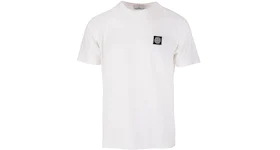 Stone Island 24113 60/2 Cotton Jersey Garment Dyed T-Shirt White