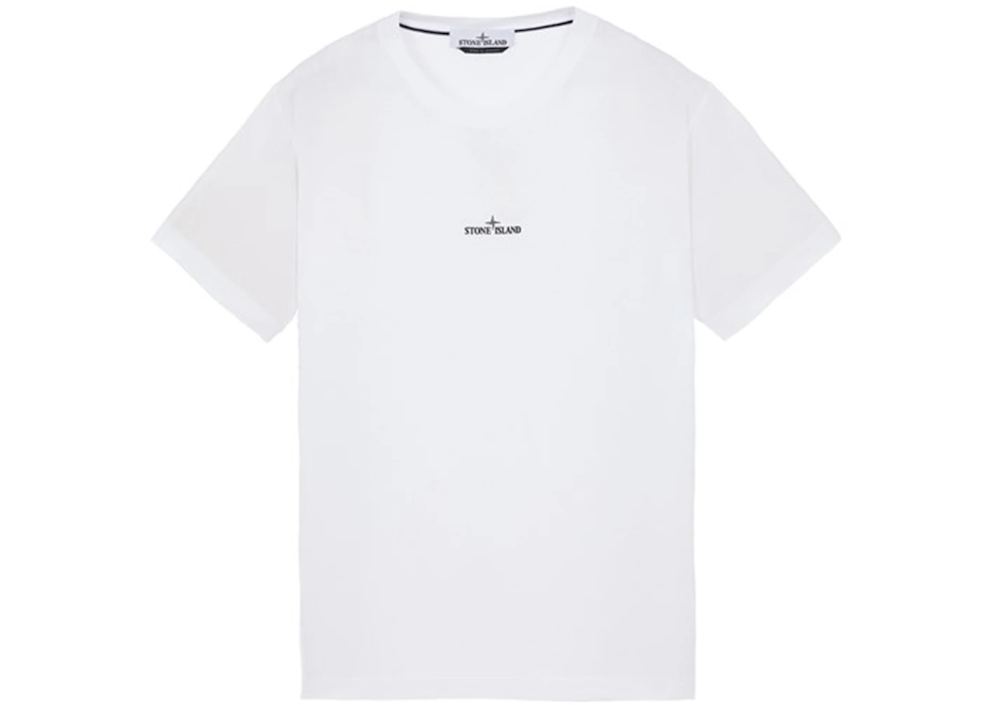 Stone Island 2NS89 Institutional One Print T-shirt White Men's - SS23 - US