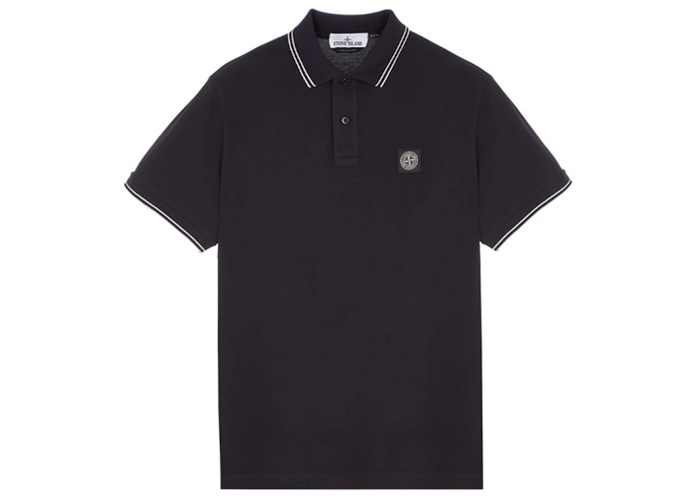 Navy blue stone island polo Clearance