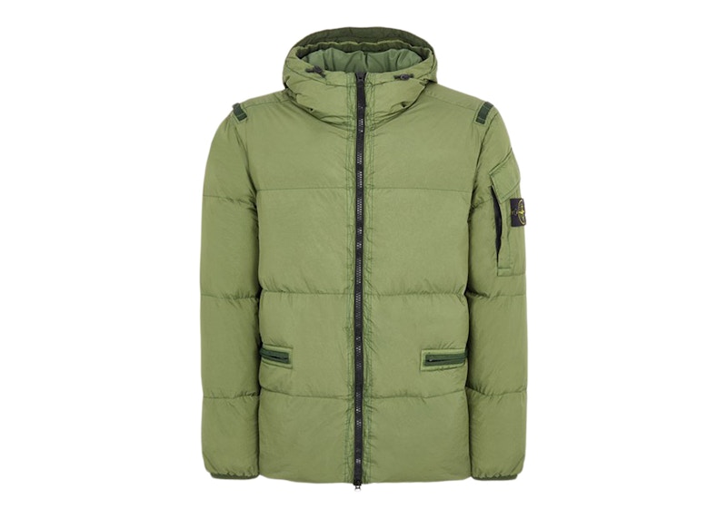 Stone Island 40223 Garment Dyed Crinkle Reps R-NY Down Jacket 