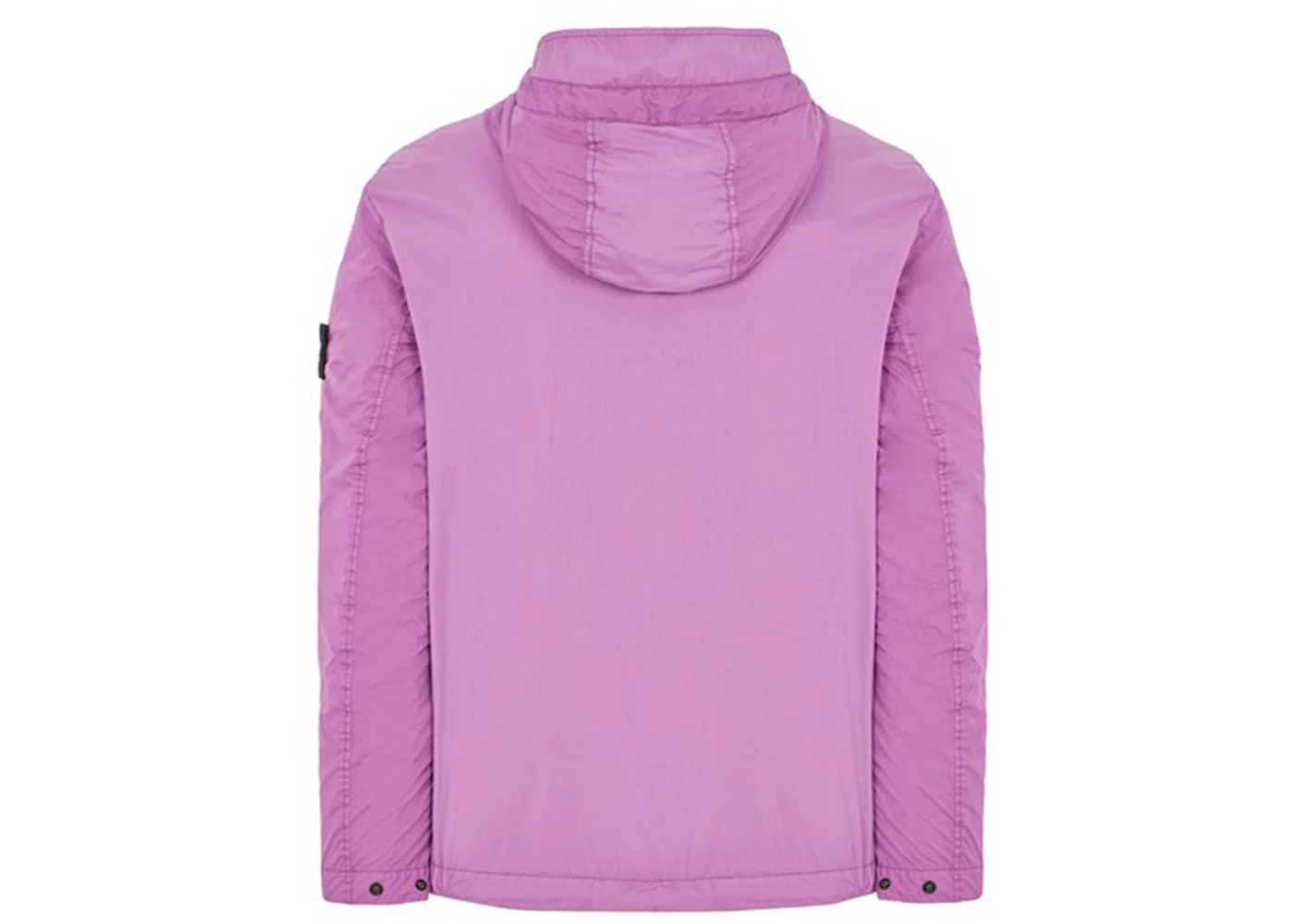 Stone Island 40522 Garment Dyed Crinkle Reps NY Jacket Magenta Men's ...