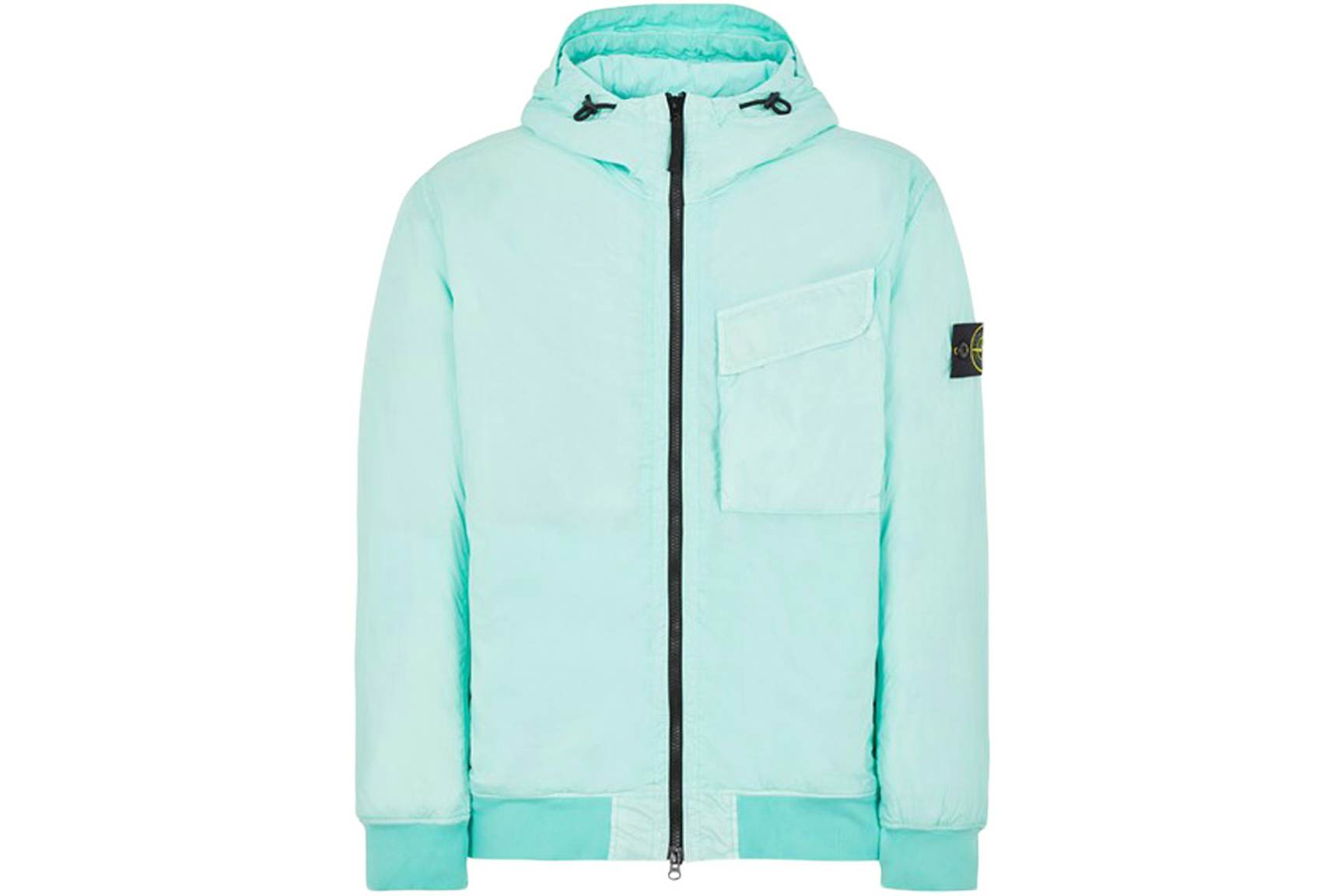 Stone Island 40723 Arrugado teñido en prenda Reps R-NY con chaqueta ...