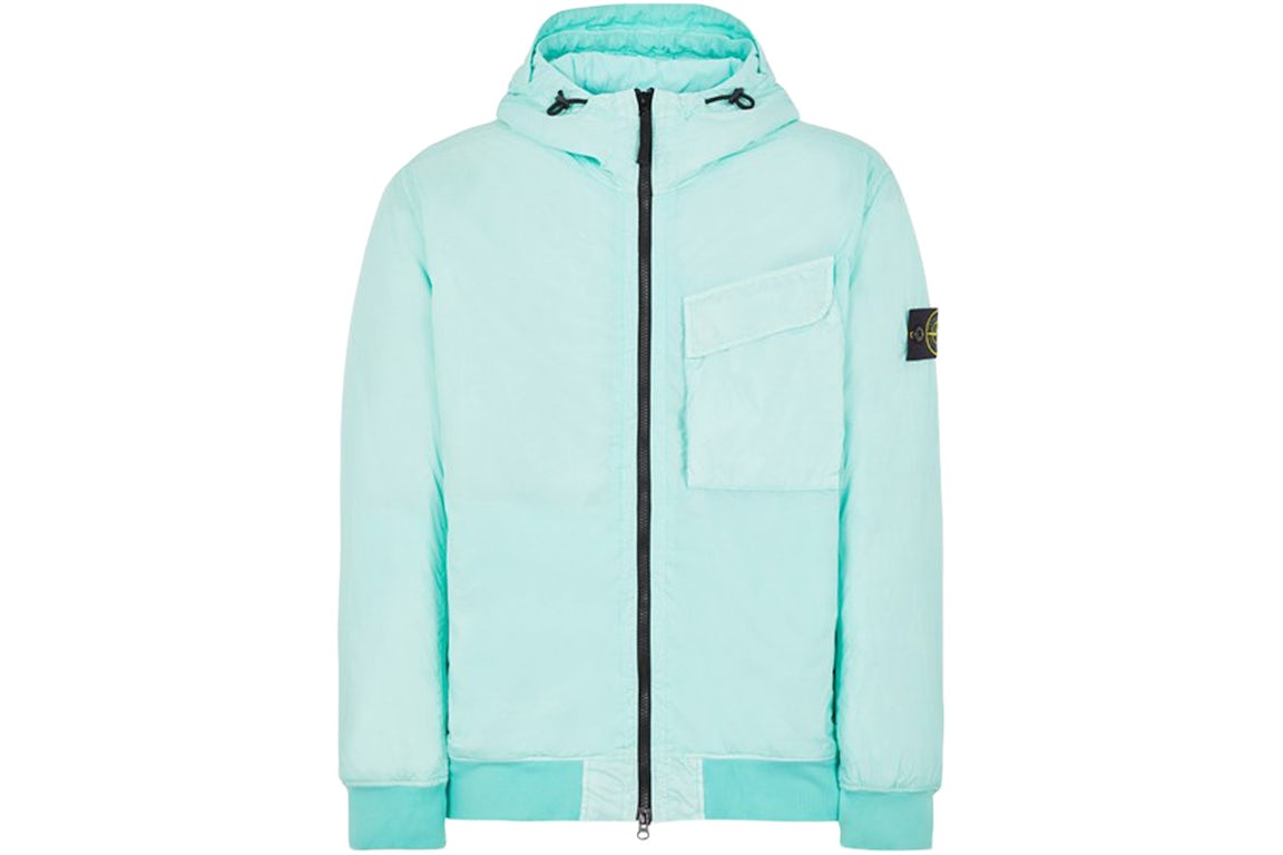 Stone Island 40723 Arrugado teñido en prenda Reps R-NY con chaqueta ...