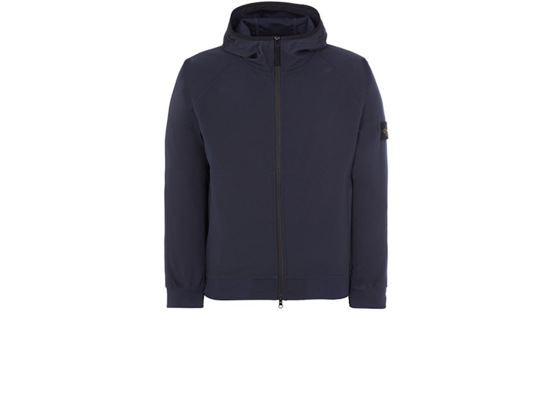 Stone Island 40927 Light Soft Shell-R E.Dye Technology In Recycled 