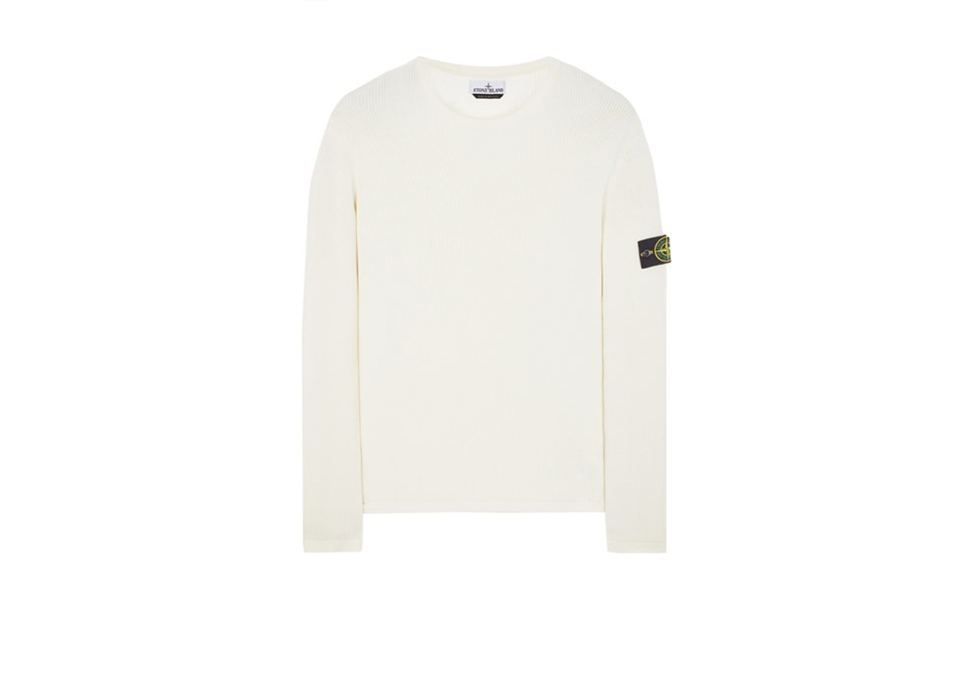 Stone Island 507D8 Knit Sweater Natural White Men's - SS23 - US