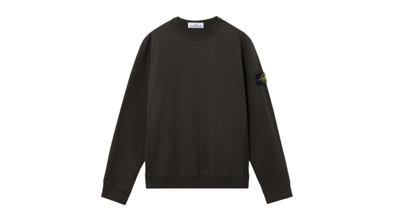 Stone Island 6100028 Brushed Organic Cotton Fleece Ivory