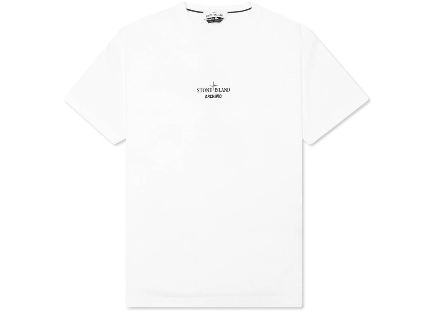 Stone Island Archivio 2NS91 Slim Fit T-shirt White Men's - FW21 - US