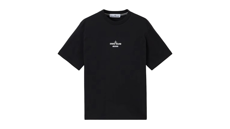 Stone Island Archivio T-Shirt Black メンズ - SS25 - JP