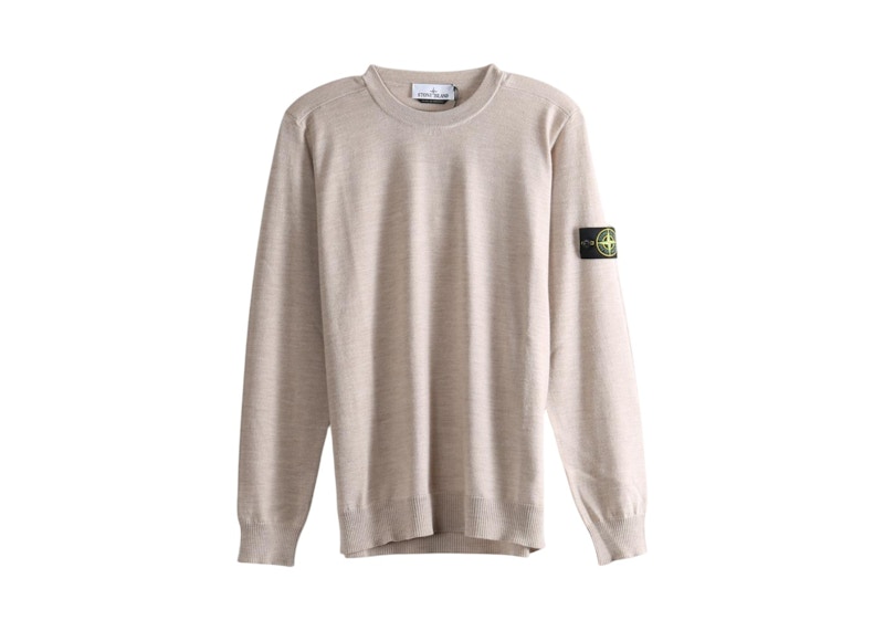 Stone Island Basic Crew Neck Sweatshirt Desert