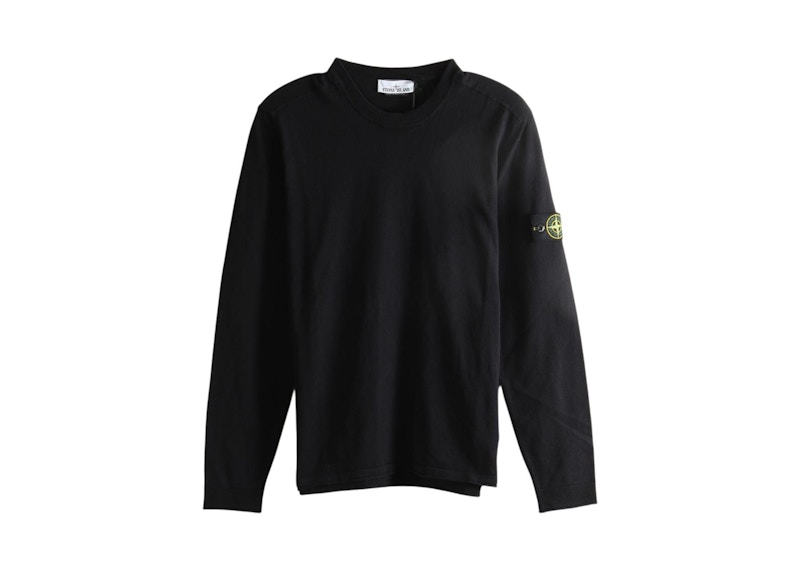 Stone Island Basic Crew Neck Sweatshirt Navy Blue