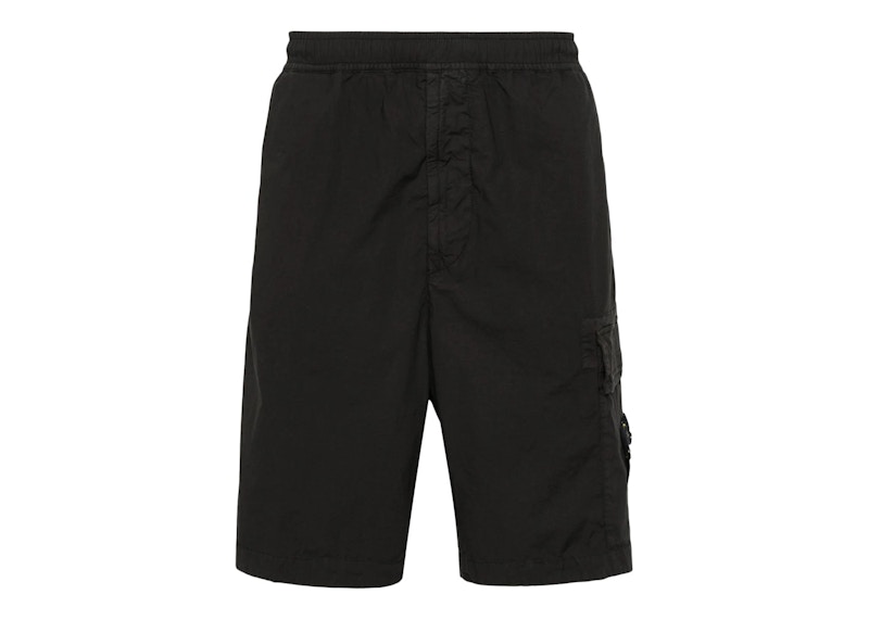Pre-owned Stone Island Men's  Bermuda Comfort Shorts In Charcoal In Gray