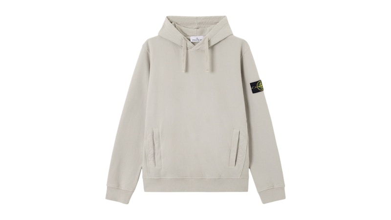Stone  スウェットBRUSHED COTTON FLEECE Stone Island - Brushed Organic Cotton Fleece Sweatshirt with