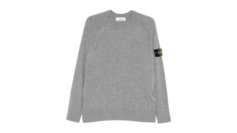 Pre-owned Stone Island Men's  Cozycore Crewneck Sweatshirt In Cement Melange In Gray