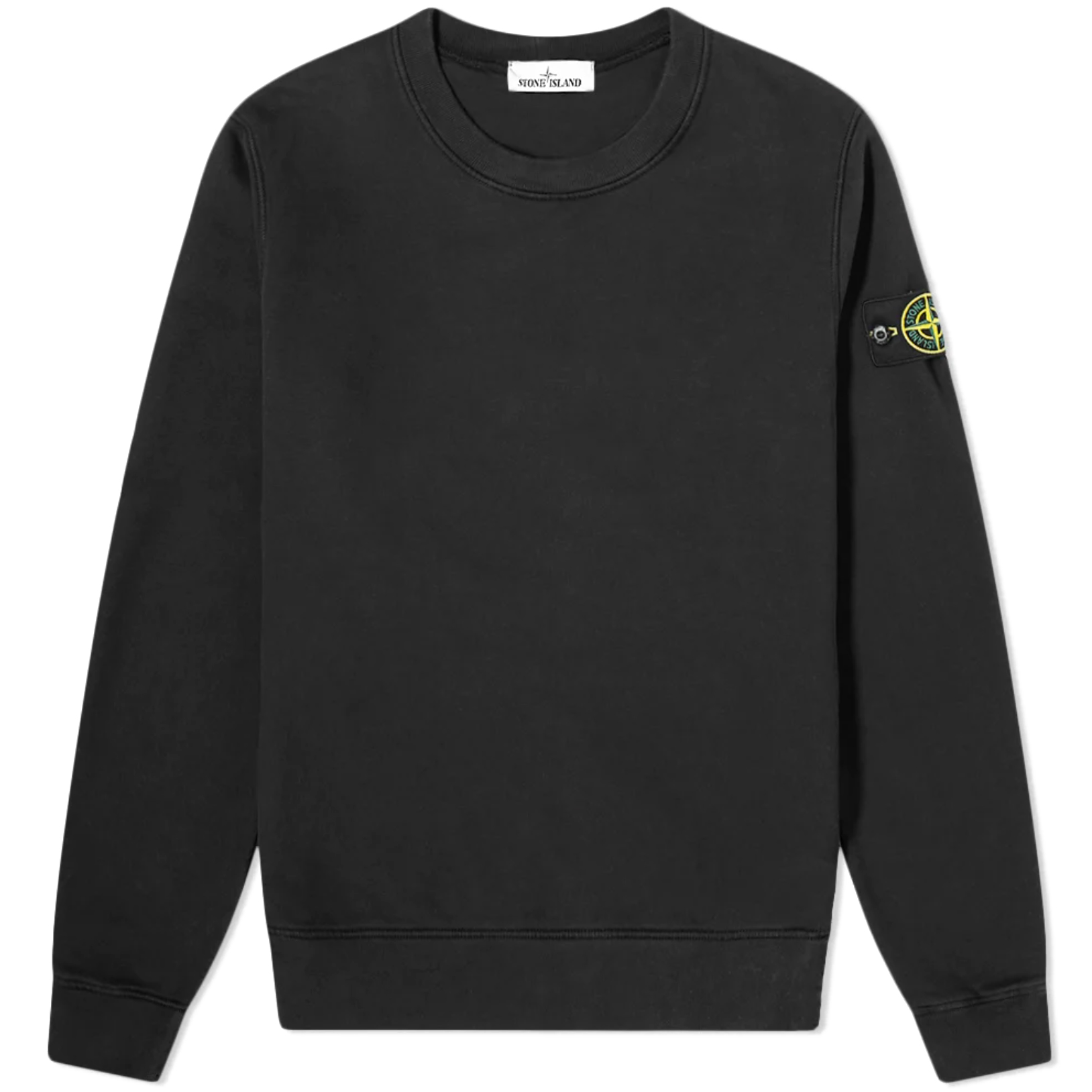 Stone Island Dyed Crewneck Sweatshirt Black メンズ - FW21 - JP