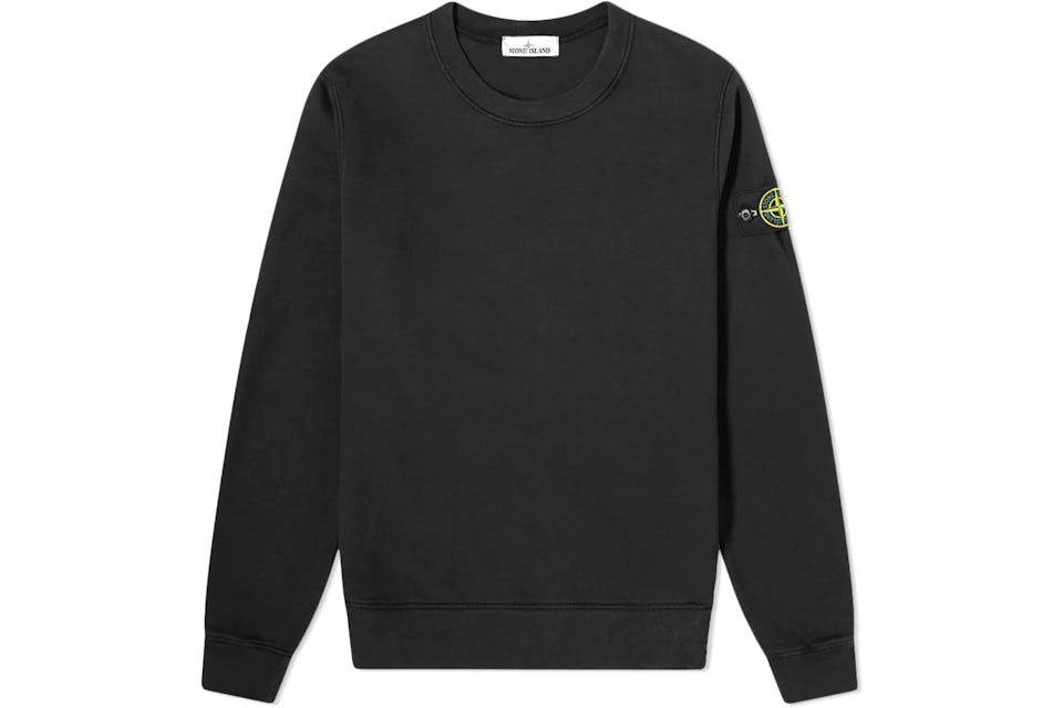 Black stone island jumper cheap Clearance