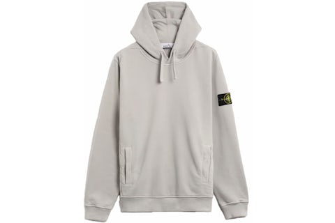 Stone Island Felpa Hoodie Light Grey Men's FW24 US