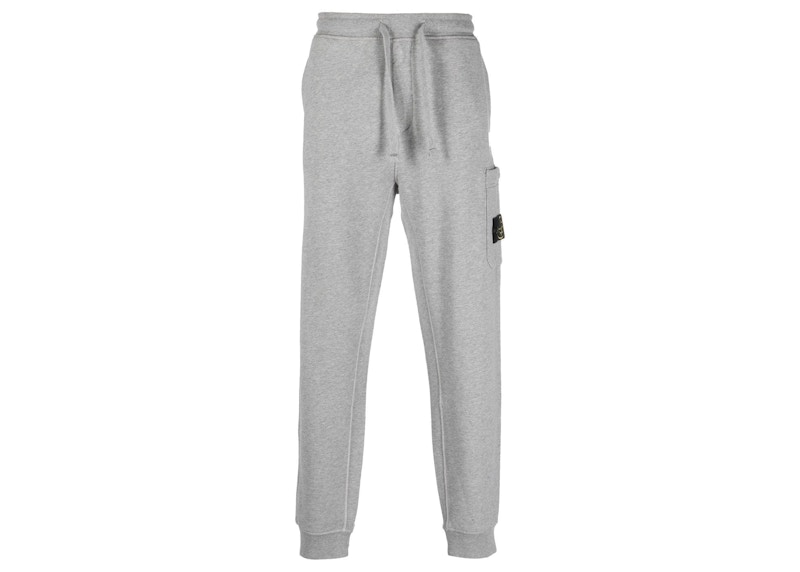 Stone island sales grey jogging bottoms