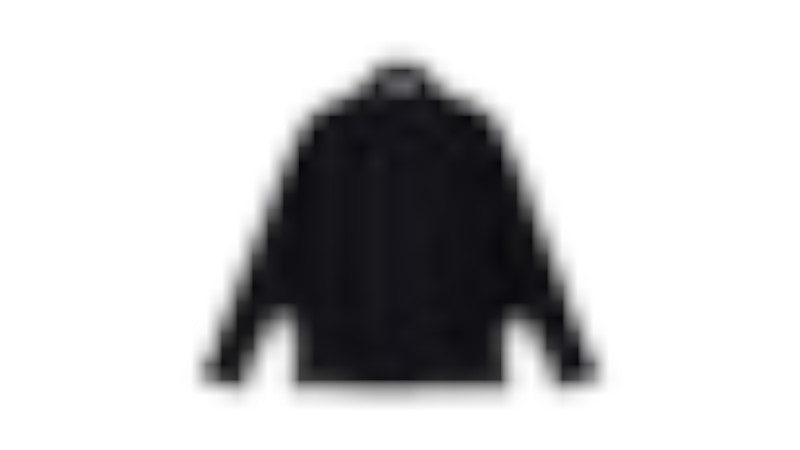 Stone Island Felted RWS Wool 5100059 Coat Navy Blue
