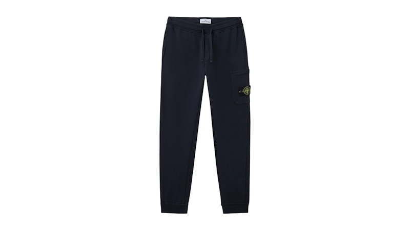【ストーンアイランド】STONE  24FW Cotton Fleece Navy Stone Island Organic Cotton Fleece Crewneck Navy Men's - US