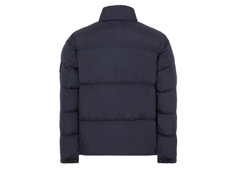 Stone Island Garment Dyed 40623 Crinkle Reps Recycled Nylon Jacket