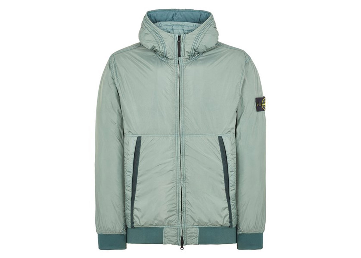 Stone Island Garment Dyed 40823 Crinkle Reps Recycled Nylon 