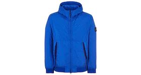Stone Island Garment Dyed 40823 Crinkle Reps Recycled Nylon Primaloft-TC Jacket Ultramarine Blue