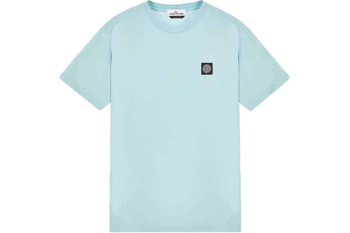 Stone Island Garment Dyed T-shirt Aqua