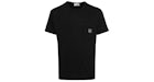 Camiseta Stone Island Teñida en Prenda Negro
