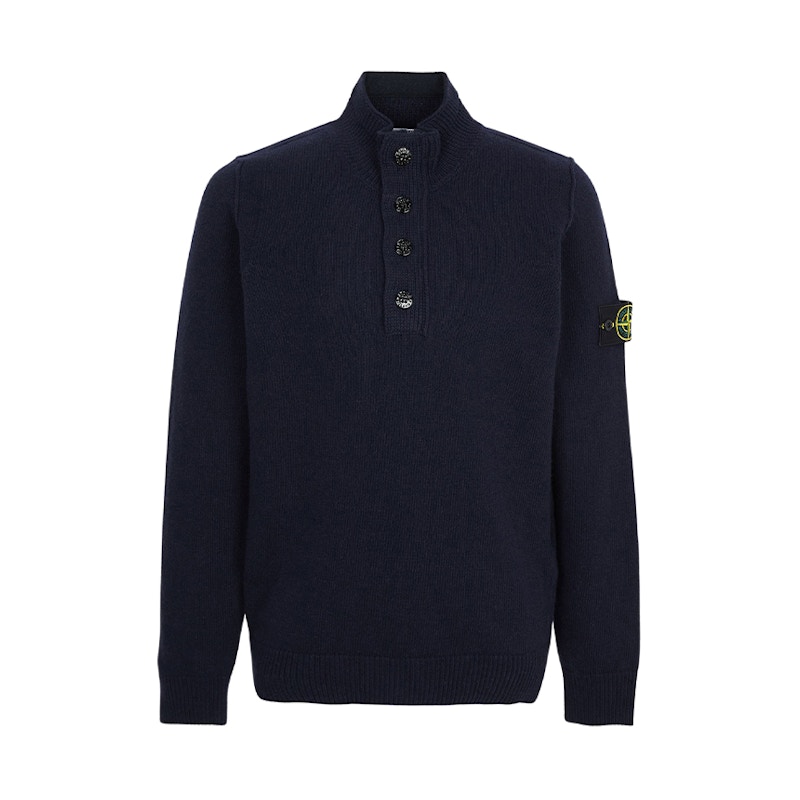 トップス Stone  zip up knit Stone Island quarter-zip Cardigan | Grey | FARFETCH