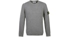 Stone Island Lambswool Crewneck Sweater Gray