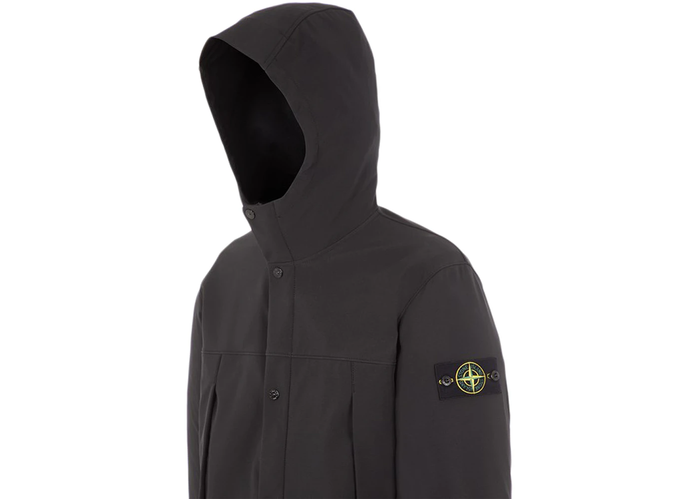 Stone Island Light Soft Shell-R Jacket Black Men's - SS24 - US