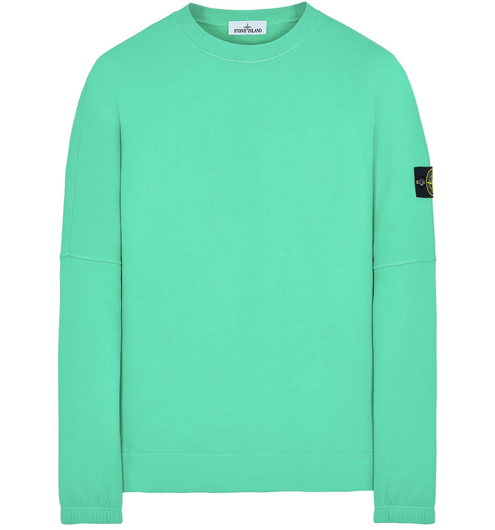 Stone island light green sweatshirt Clearance