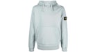 Stone Island Logo Felpa con cappuccio Sky Blu