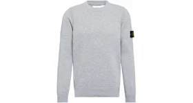 Stone Island Logo Patch Sweater Grey