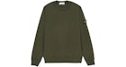 Stone Island Logo Sweatshirt Khaki