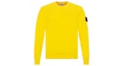 Stone Island Logo Sweatshirt Yellow