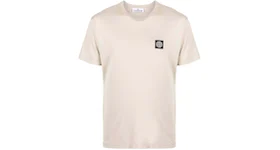 Stone Island Logo T-Shirt Beige