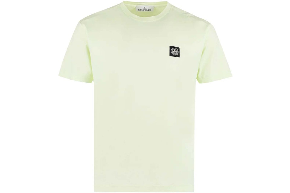 Mint green stone island t shirt Clearance