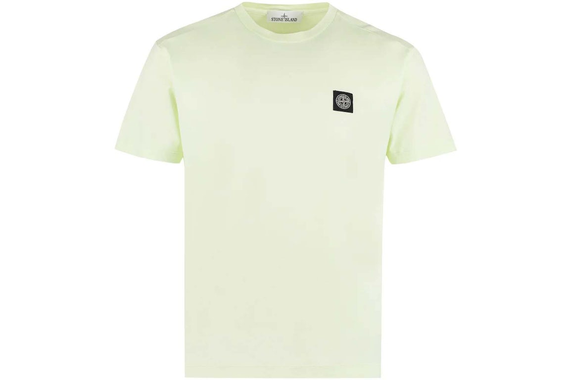 Stone Island Logo T-Shirt Mint Green Men's - US