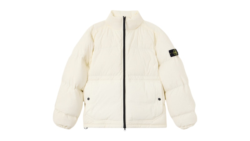 Stone Island Matt Ripstop Cordura Advanced Fabrics 4100125 Jacket Ivory