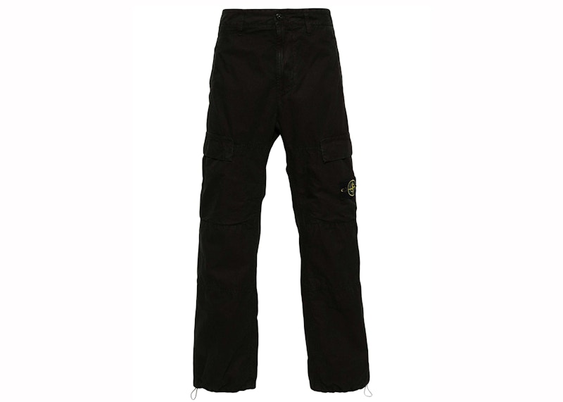 Pre-owned Stone Island Men's  Midwaisted Cargo Pants In Black