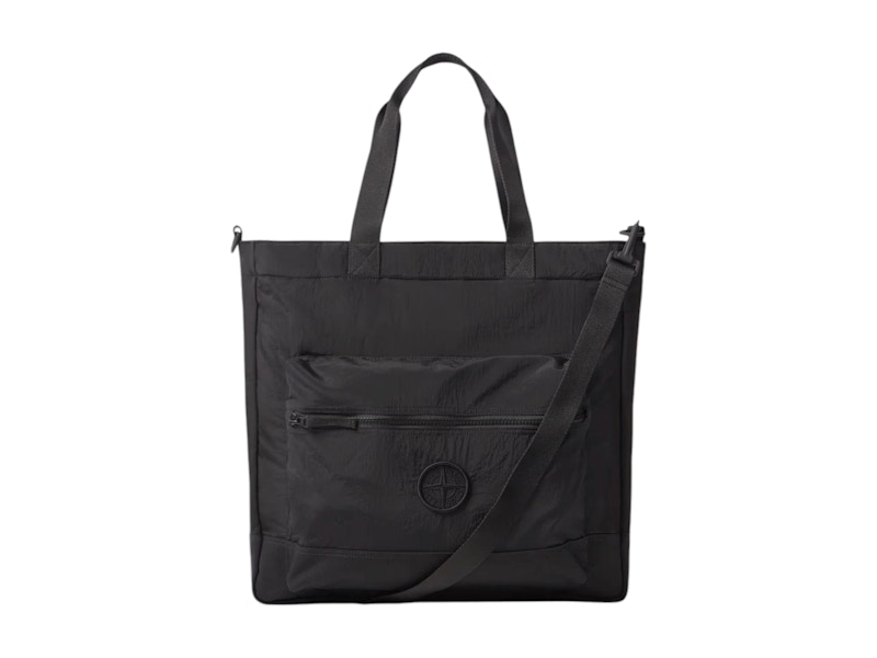 Stone Island Nylon Padded Tote Bag Black Men's - SS25 - US