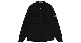 Stone Island Old Effect Over Shirt Black