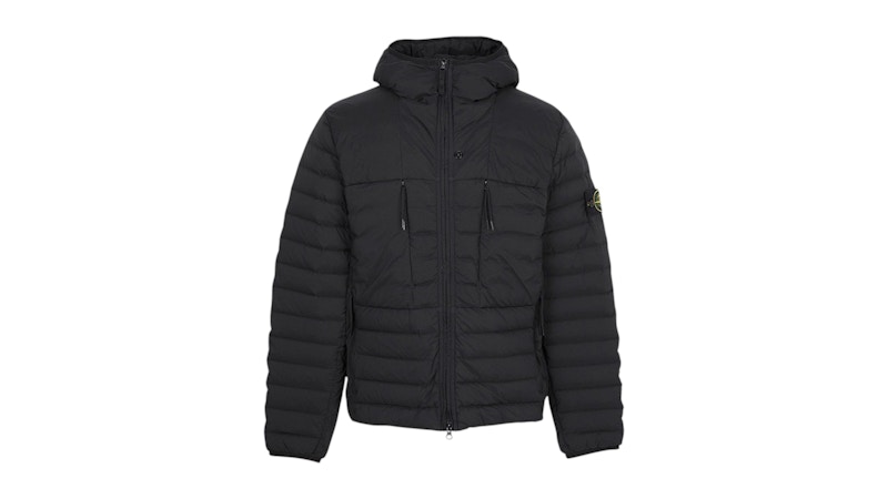 Stone Island Padded Jacket Black