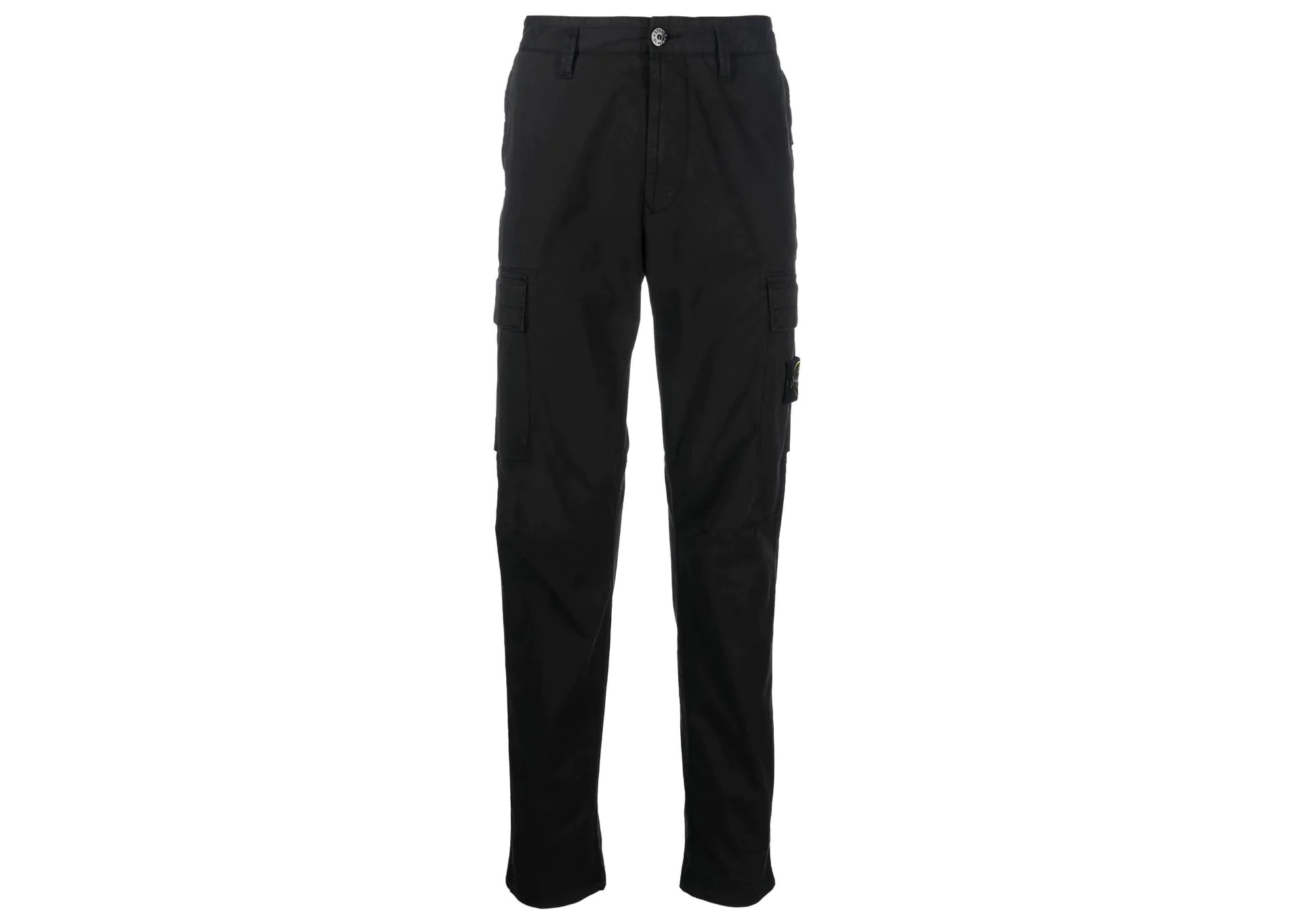 Stone Island Pantalone Regular Tapered Pants Black メンズ - SS23 - JP