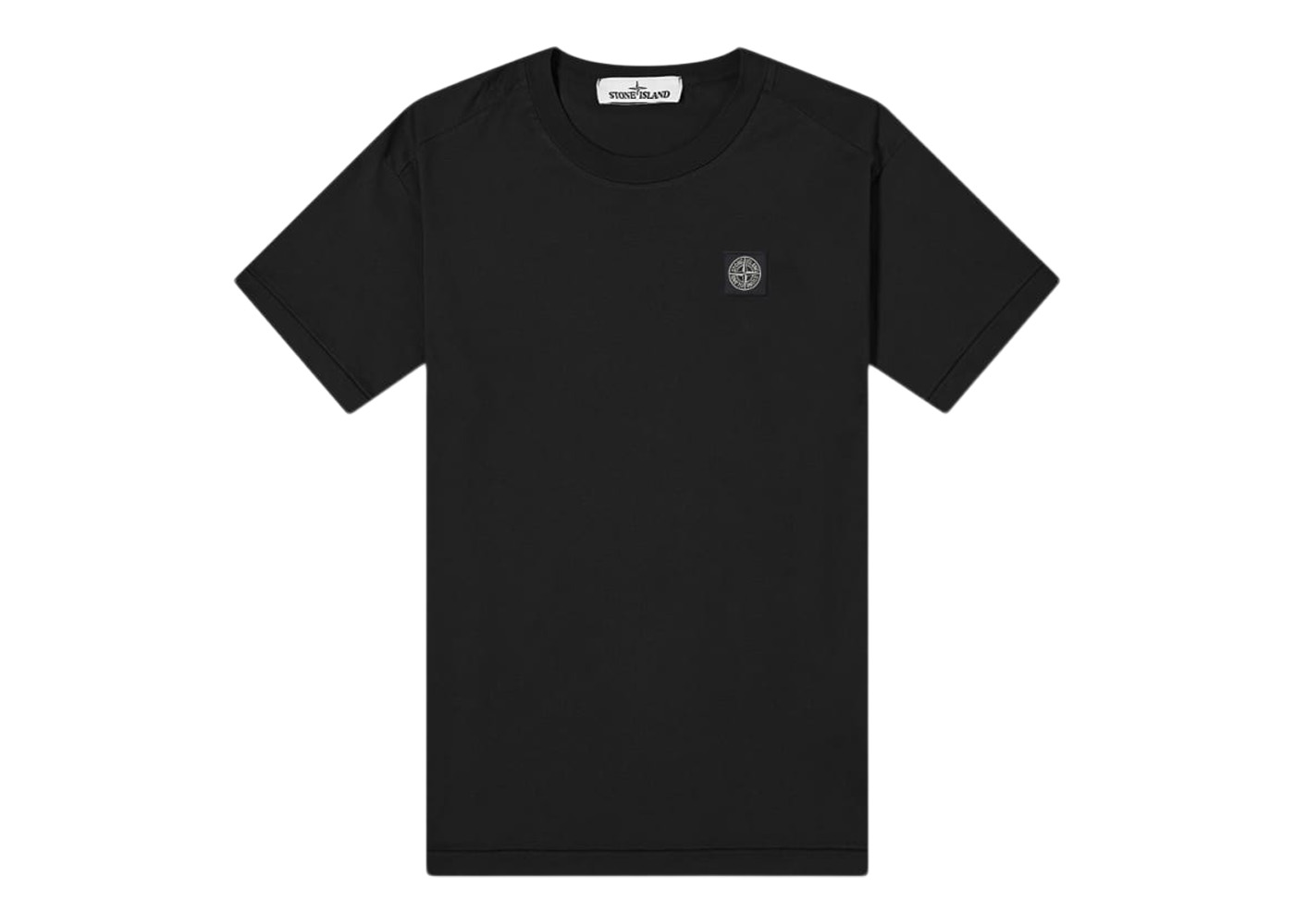 Stone Island Patch Logo T-shirt (741524113-V0029) Black Men's - US