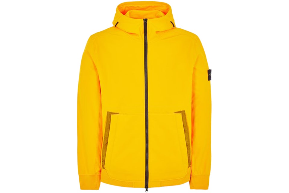 Stone island soft shell yellow Clearance