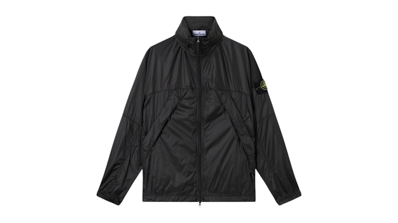 Stone Island Q100007 Ripstop Light HT Nylon Jacket Lead Grey